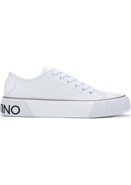 Siyah-Beyaz Kadın Deri Sneaker 1040 95A3603 Bn Ayk Y24