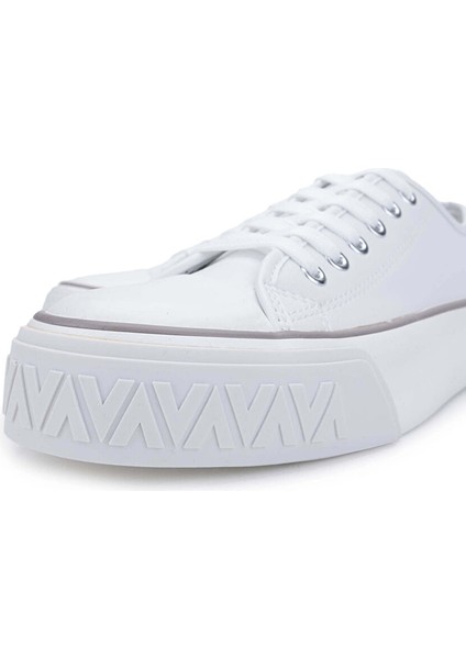 Siyah-Beyaz Kadın Deri Sneaker 1040 95A3603 Bn Ayk Y24 modelleri