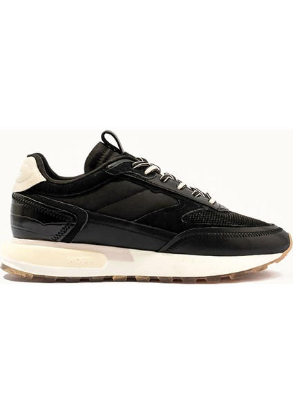 Siyah-Beyaz Kadın Deri Sneaker 221070081