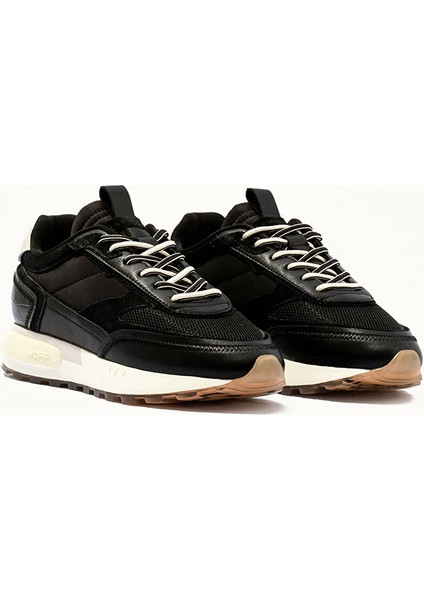 Siyah-Beyaz Kadın Deri Sneaker 221070081 fiyatları