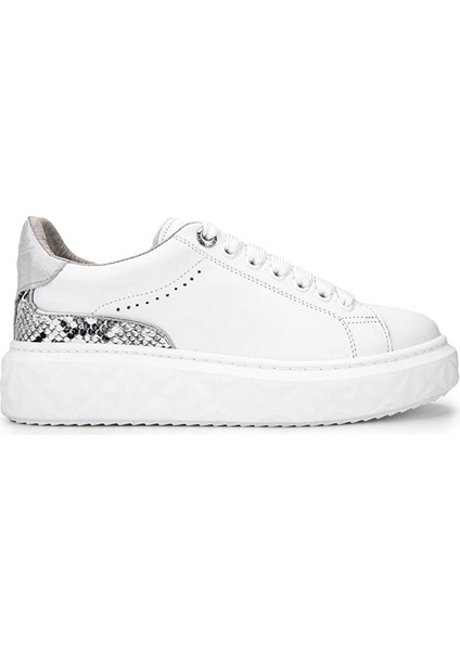 Kadın Hakiki Deri Beyaz Sneakers & Spor Ayakkabı