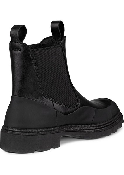 Siyah Kadın Deri Bot Ecco Grainer W Black modelleri