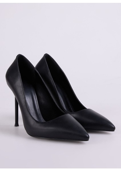 Taba Kadın Deri Stiletto Fıonala