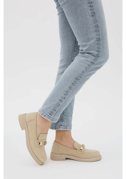 Lacivert Kadın Loafer 817 9503 Bn Ayk Y23