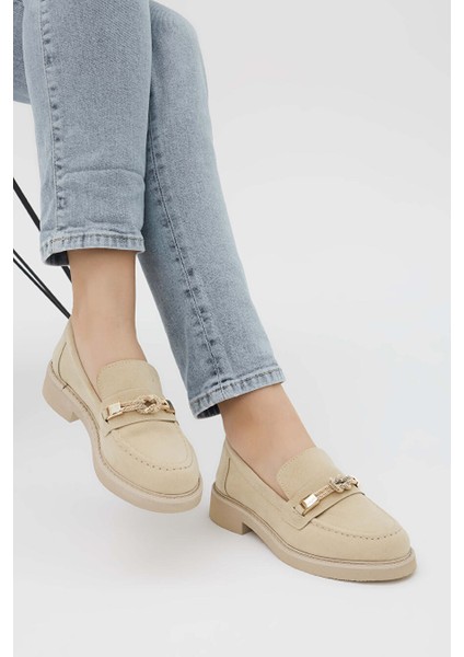 Lacivert Kadın Loafer 817 9503 Bn Ayk Y23