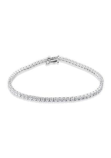 3,0 Ct Su Yolu Pırlanta Bileklik