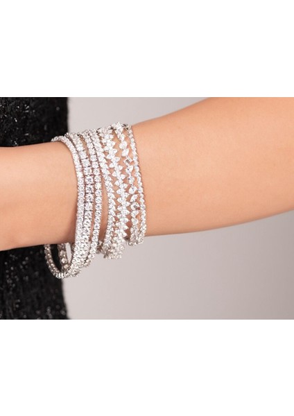 3,0 Ct Su Yolu Pırlanta Bileklik