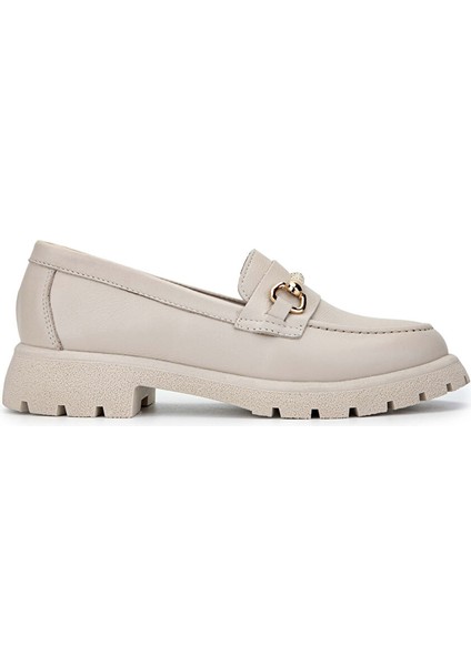 Siyah Kadın Süet Loafer 1065 201-4259 Bn Ayk SK24-25