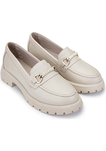Siyah Kadın Süet Loafer 1065 201-4259 Bn Ayk SK24-25