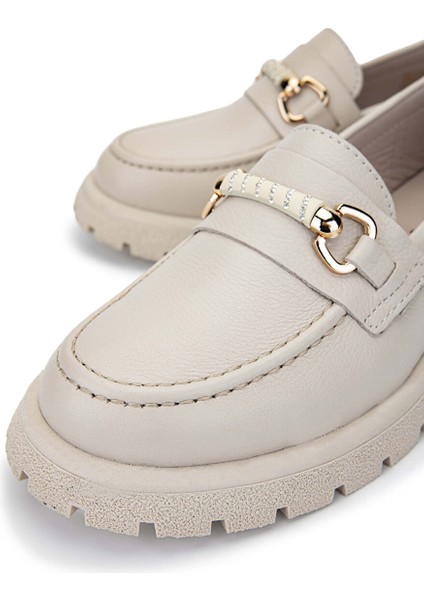 Siyah Kadın Süet Loafer 1065 201-4259 Bn Ayk SK24-25