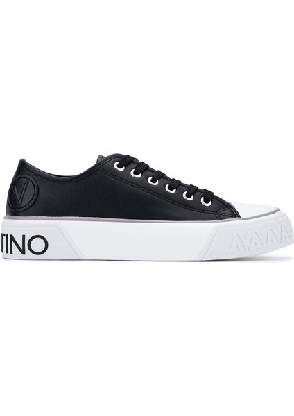 Kadın Hakiki Deri Siyah Sneakers & Spor Ayakkabı