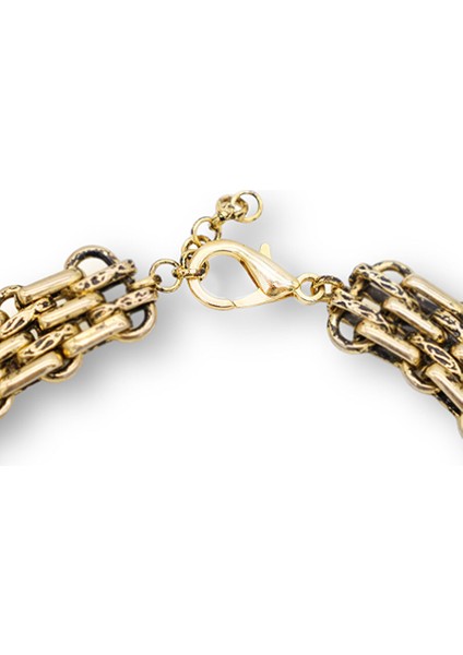 Renaıssance Zincir Choker Kolye