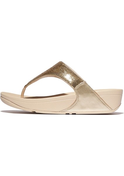Kadın Terlik JF3-090 /675 /B50 Fitflop Lulu Sequin Toe-Post Sandals