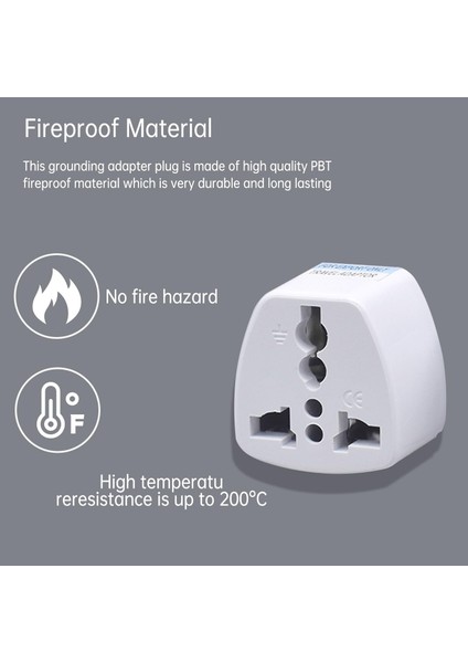5 Adet Türk Ingiliz Fişini Amerikan Fişine Çeviren Adaptör Piriz Abd Ingiltere Güç Adaptörü Evrensel Adaptör Abd Euro Avrupa Ac Güç Duvar Şarj Adaptörü indirimleri