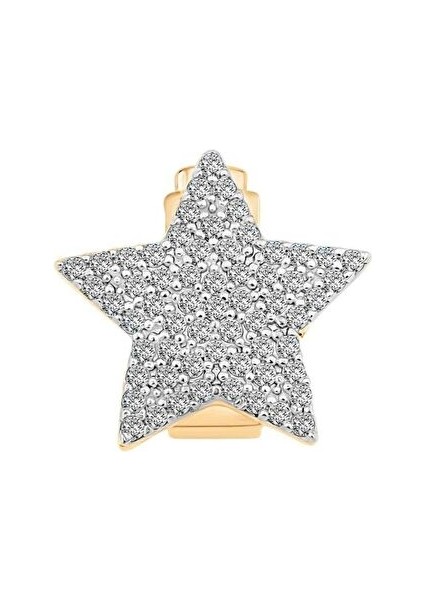 Altın Taşlı Yıldız Bileklik Charm
