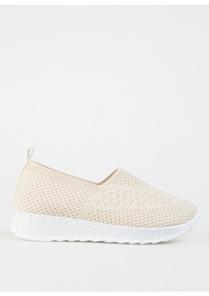 Bej Kadın Sneaker Jabren