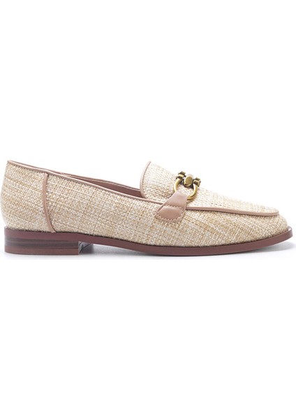 Olympe 5fx Naturel Kadın Loafer