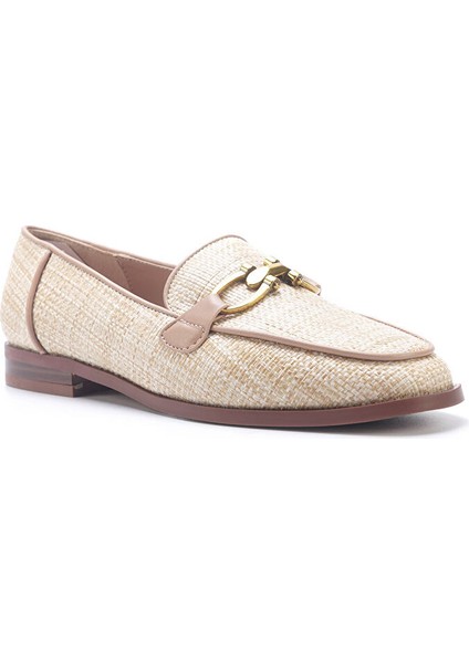 Olympe 5fx Naturel Kadın Loafer