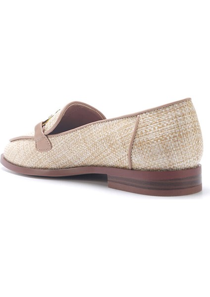 Olympe 5fx Naturel Kadın Loafer