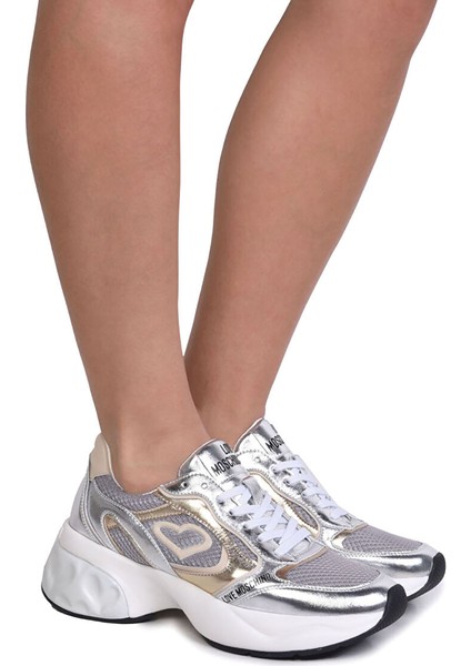 Gümüş Kadın Sneaker JA15296G1M fırsatları