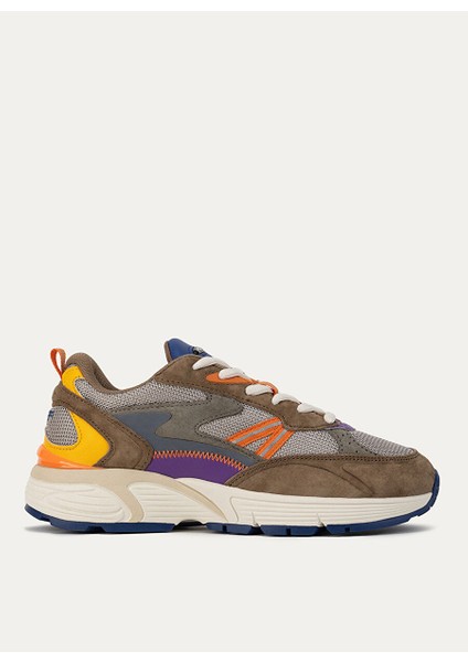 Çok Renkli Kadın Deri Sneaker 22311002
