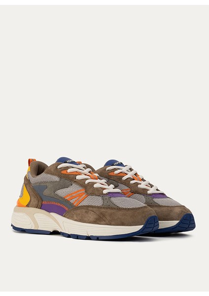 Çok Renkli Kadın Deri Sneaker 22311002