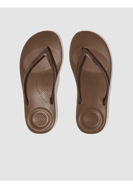 Iqushıon Ergonomıc E54 Bronz Kadın Parmak Arası Terlik