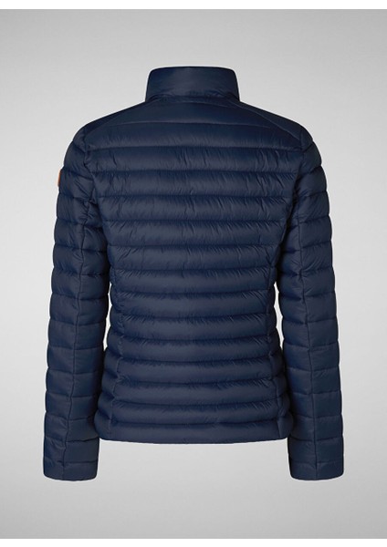 Lacivert Kadın Dik Normal Düz Ceket D39760W