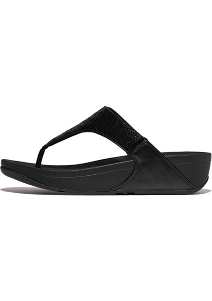 Kadın Terlik JF3-090 /675 /B50 Fitflop Lulu Sequin Toe-Post Sandals