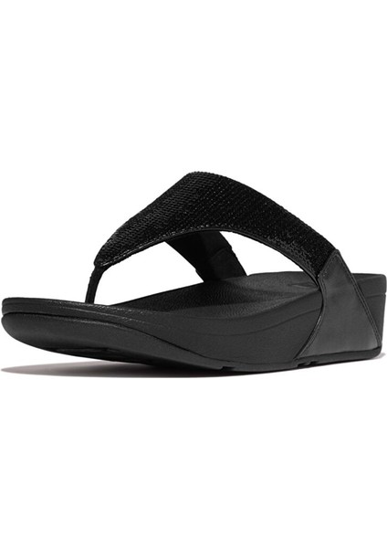 Kadın Terlik JF3-090 /675 /B50 Fitflop Lulu Sequin Toe-Post Sandals