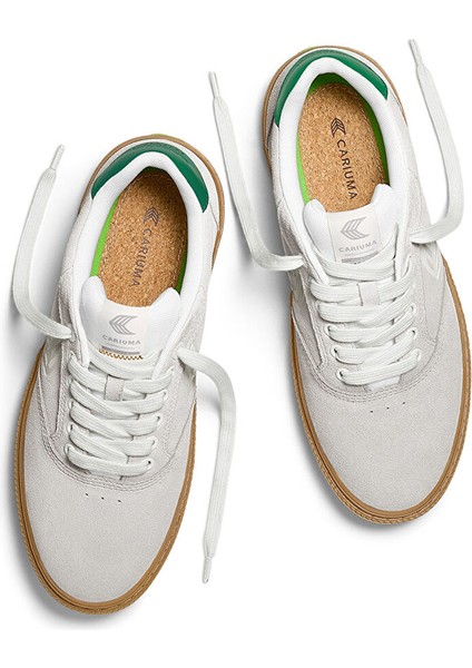 511802W1DW - Naıoca Suede Off-White Açık Gri Süet Kadın Günlük Spor Ayakkabı modelleri