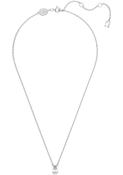 5636708 Swarovski Kolye Thebasıcs:pend Pear Whıte/rhs