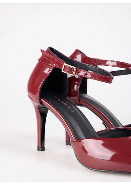 Bordo Kadın Stiletto Alastar indirimleri