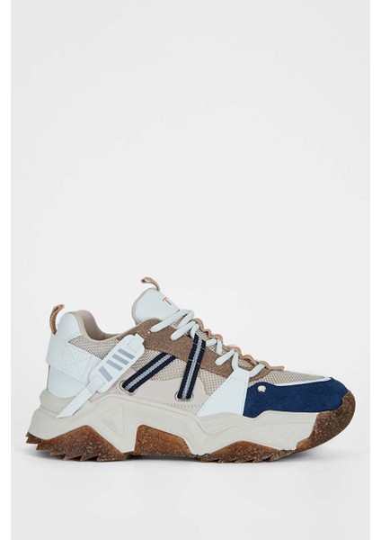 Kadın Suni Deri Taba Sneakers & Spor Ayakkabı