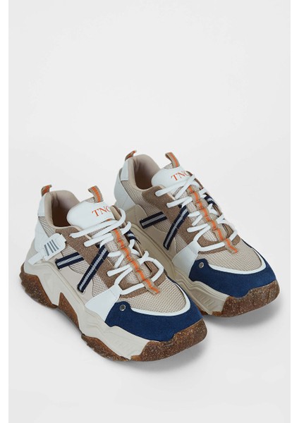 Kadın Suni Deri Taba Sneakers & Spor Ayakkabı