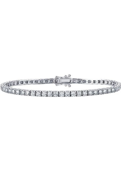 6,0 Ct Su Yolu Pırlanta Bileklik