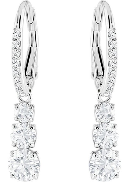 5416155 Swarovski Küpe Attract Trilogy:pe Rnd Czwh/rhs