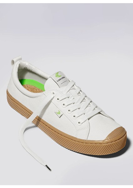 100103W40W - Oca Low Gum Canvas Beyaz Kadın Günlük Spor Ayakkabı fiyatları