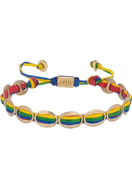 Colored Oval Bileklik