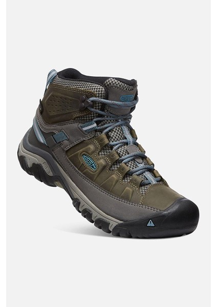 Targhee 3 Mid Wp W-Magnet/atlantic Blu - Su Geçirmez Kadın Yürüyüş Botu - Koyu Yeşil/antrasit