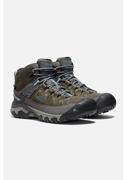 Targhee 3 Mid Wp W-Magnet/atlantic Blu - Su Geçirmez Kadın Yürüyüş Botu - Koyu Yeşil/antrasit