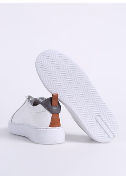 Beyaz Kadın Deri Sneaker Marınga Z Ayakkabı fırsatları