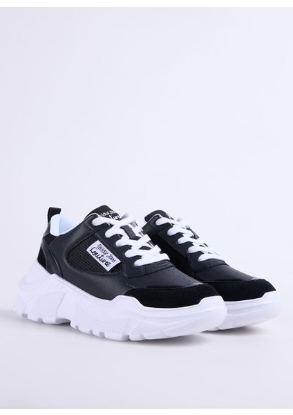 Siyah Kadın Deri Sneaker 78VA3SC2
