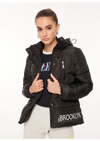 Siyah Kadın Mont MONT6108SİYAH