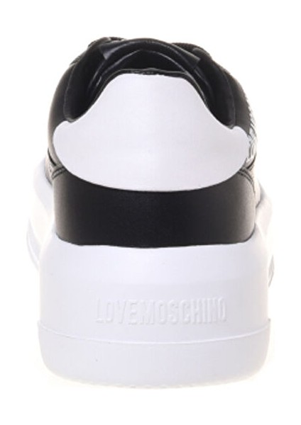 Beyaz Kadın Deri Sneaker JA15525G0M