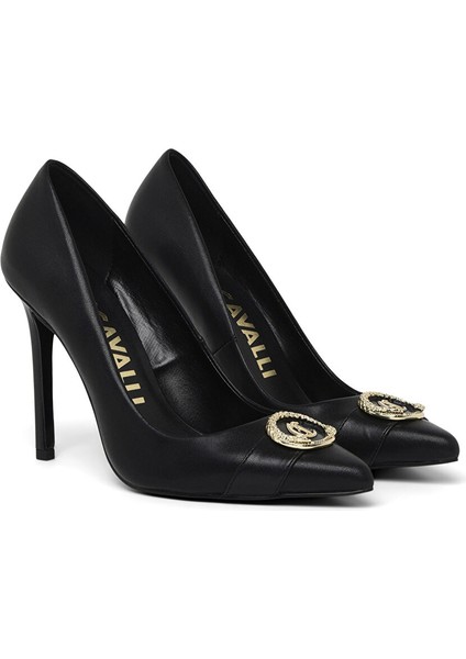 Siyah Kadın Deri Stiletto 77RA3S03ZPA33899 fiyatları