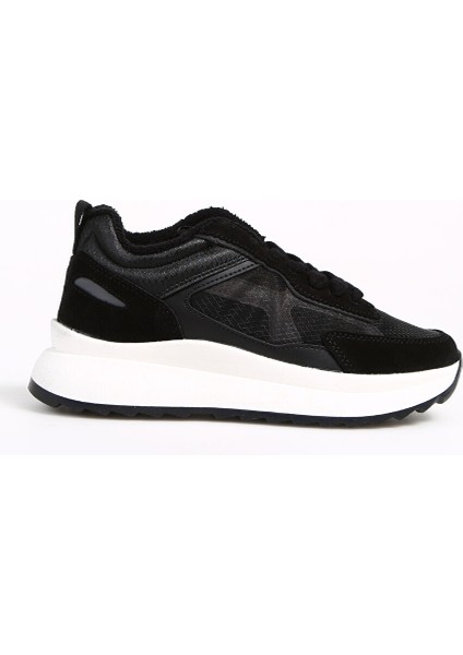 Siyah Kadın Sneaker Passow