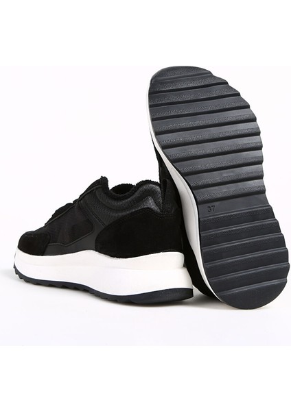 Siyah Kadın Sneaker Passow