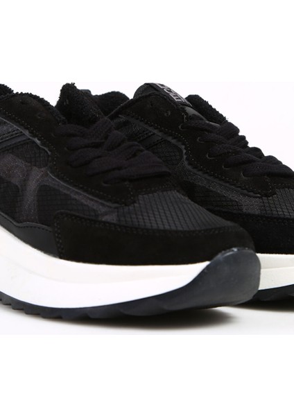 Siyah Kadın Sneaker Passow