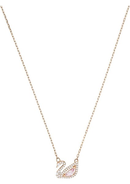 5469989 Swarovski Kolye Dazzling Swan:necklace Czmo/ros